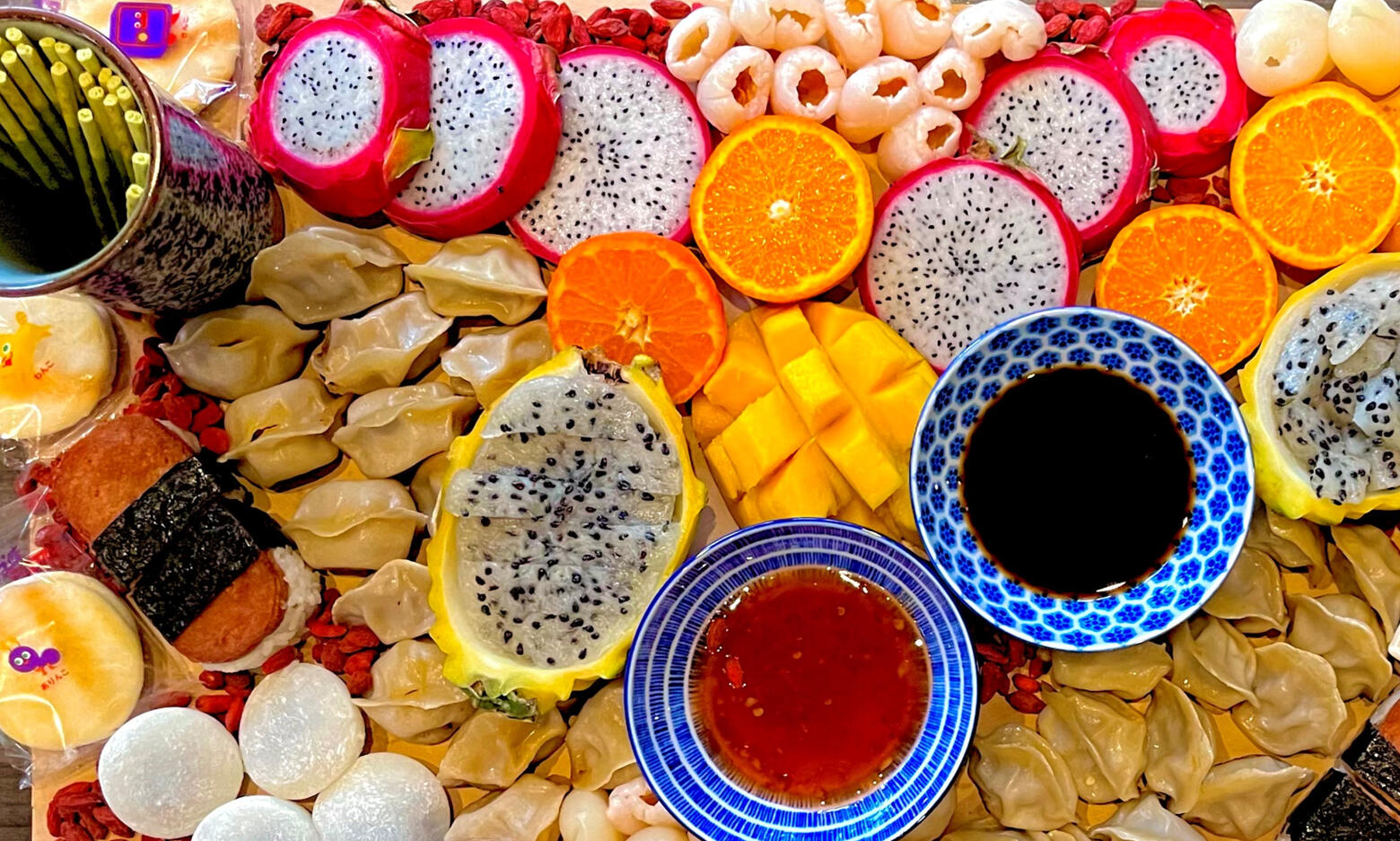 Asian Flat-Lay